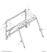 Chassis, Cab Frame Area, & Brake Edge Cover