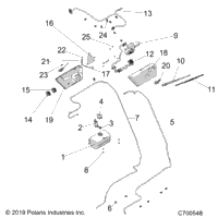 Body, Water Bottle, Wiper And Harnesses (C7005482)