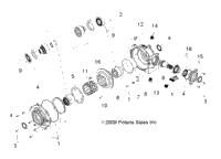 Drive Train, Front Gearcase Internals (49Rgrtransintl10rzri)