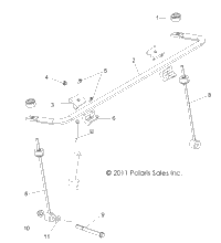 Suspension, Stabilizer Bar, Front
