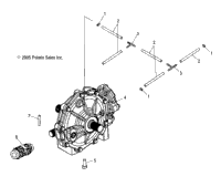 Gearcase, Mid, Mounting