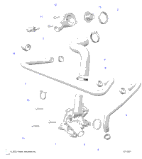 Engine, Waterpump And Bypass