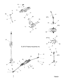 Steering, Steering Asm. All Options