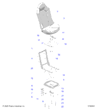 Body, Seat Asm. And Slider