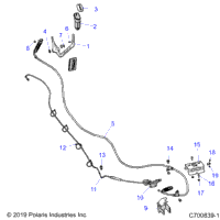 Drive Train, Gear Selector And Throttle Cable