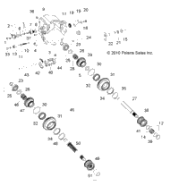 Drive Train, Main Gearcase Internals 2 (49Rgrtransintl10rzrs)