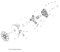 Drive Train, Primary Clutch