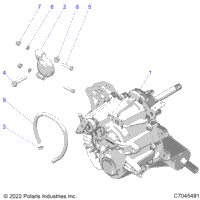 Drive Train, Main Gearcase Mounting