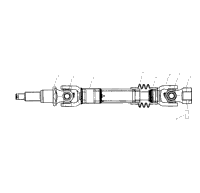 Mid Axle Drive Shaft (4946494649B009)