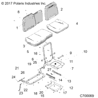 Body, Seat Asm. And Slider