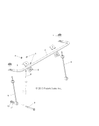 Suspension, Stabilizer Bar, Front