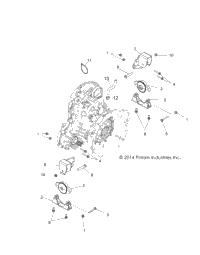 Drive Train, Transmission Mounting