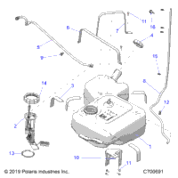 Body, Fuel Tank R21rrk99a9/Ap/Aw