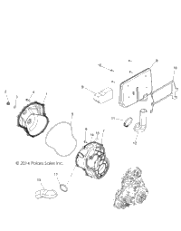 Body, Clutch Cover & Ducting