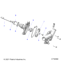 Engine, Waterpump Assembly