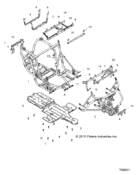 Chassis, Main Frame And Skid Plates Z16vde99af/Am/Lm/As/M99am