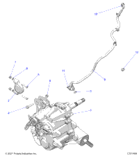 Drive Train, Main Gearcase Mounting