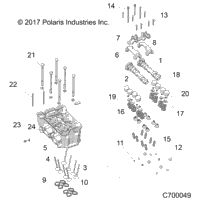Engine, Cylinder Head And Valves