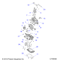 Engine, Crankcase And Crankshaft
