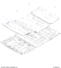 Body, Roof Liners G24gzk99a/99B