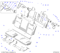 Body, Seat Asm., Rear G24gzk99a/99B