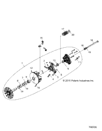 Drive Train, Primary Clutch