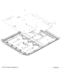 Body, Roof Liners , 5P G24g5k99a/99B