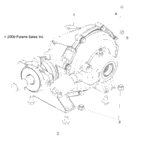 Drive Train, Rear Gearcase Mounting