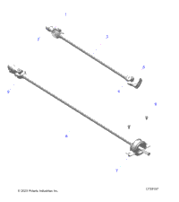 Drive Train, Front & Rear Prop Shaft