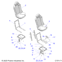 Body, Seat Asm. And Slider