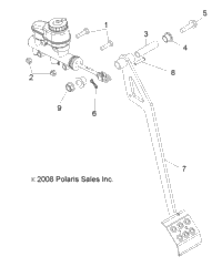 Brakes, Pedal & Master Cylinder Mounting