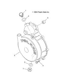 Flywheel Cover /Rd50aa