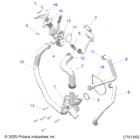 Engine, Waterpump And Bypass