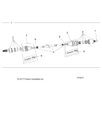 Drive Train, Rear Half Shaft