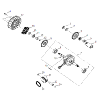 Engine, Crankshaft & Piston