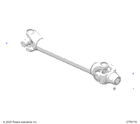 Drive Train, Prop Shaft,Rear