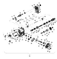 Gearcase A11rf50aa (4981798179D07)