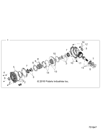 Drive Train, Front Gearcase