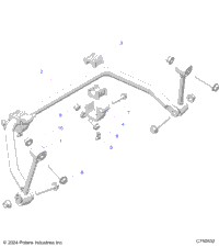 Suspension, Front, Stabilizer Bar