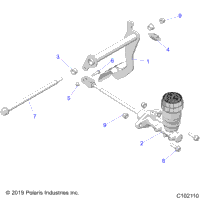 Brakes, Pedal And Master Cylinder Mounting