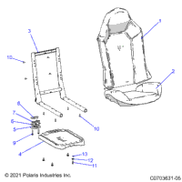 Body, Seat Asm., Passenger, Z21nas99cg