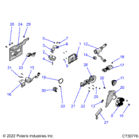 Electrical, Wire Harness, Components, And License Plate
