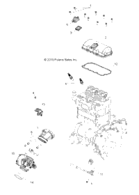 Engine, Throttle Body & Valve Cover All Options