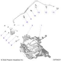 Drive Train, Main Gearcase Mounting