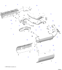 Engine, Exhaust System