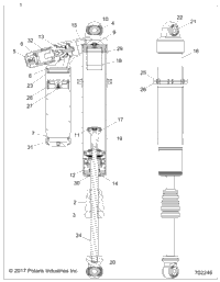 Suspension, Front Shock Internals Z18vfl92bk