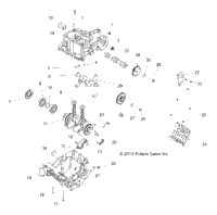 Engine, Crankcase & Crankshaft