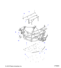 Chassis, Main Frame And Skid Plates