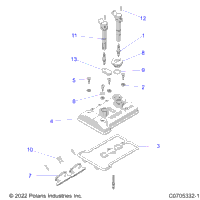 Engine, Throttle Body And Valve Cover