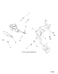 Brakes, Pedal & Master Cylinder Mounting R16rtad1a1/E1